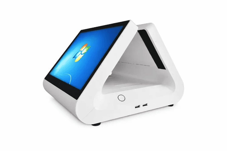 PAL610 12+12 екі экранды POS моноблок
