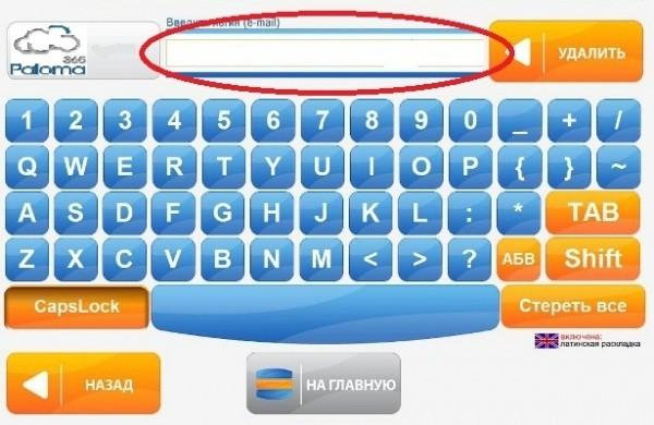 QIWI терминалы: Paloma365 компания логинін енгізіңіз